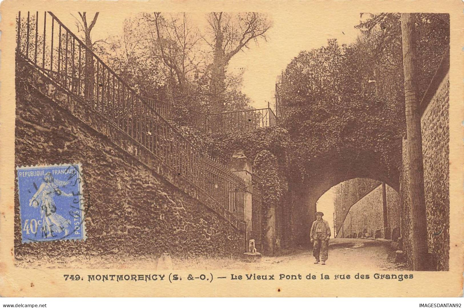95 MONTMORENCY #AS29995 LE VIEUX PONT DE LA RUE DES GRANGES - Montmorency