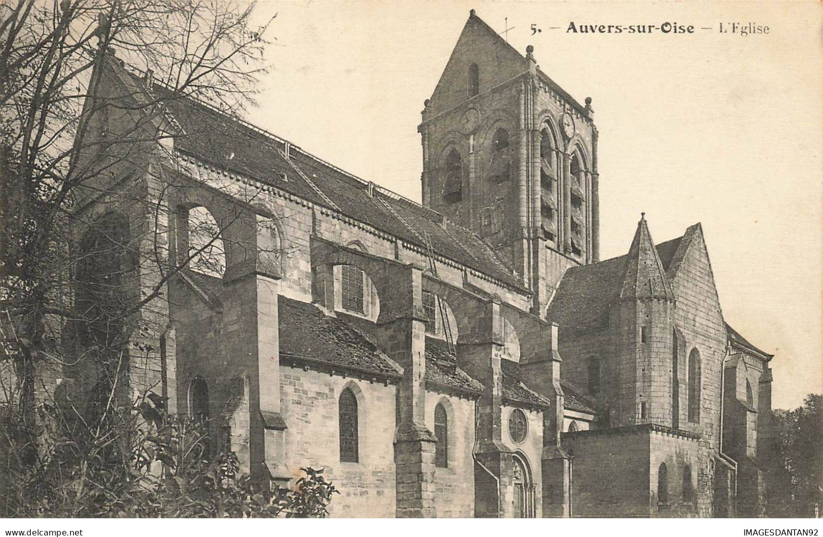 95 AUVERS SUR OISE #AS29772 EGLISE - Auvers Sur Oise