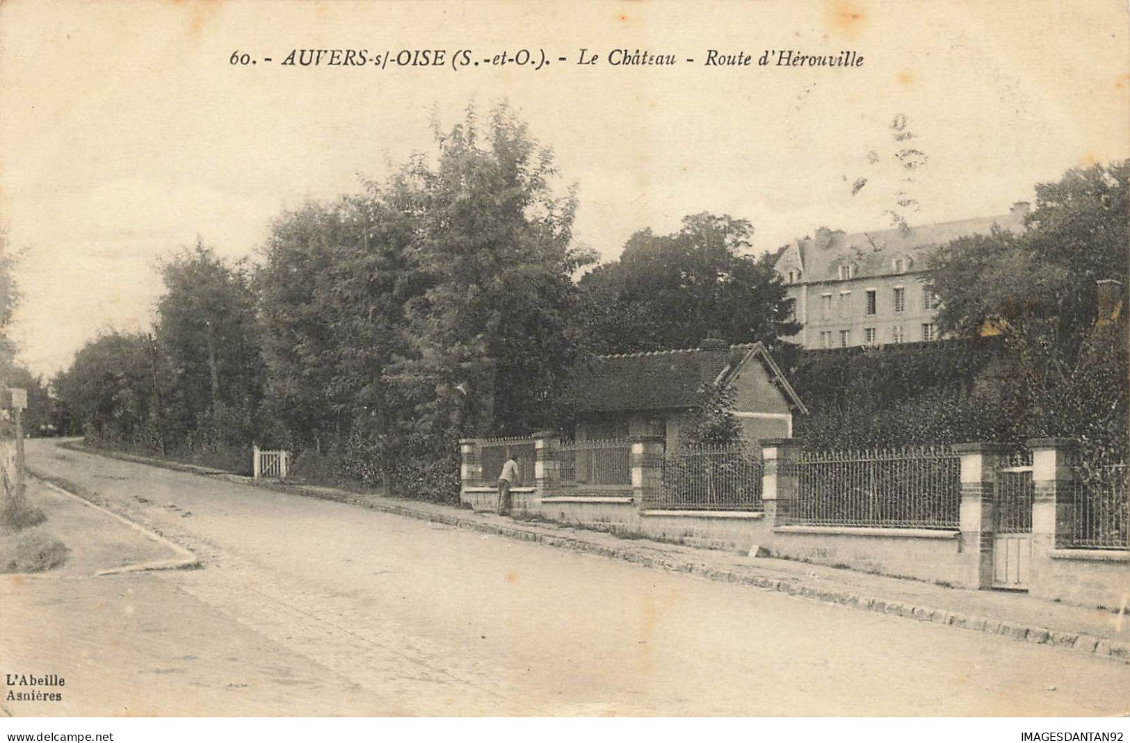 95 AUVERS SUR OISE #AS29769 LE CHATEAU ROUTE D HEROUVILLE - Auvers Sur Oise