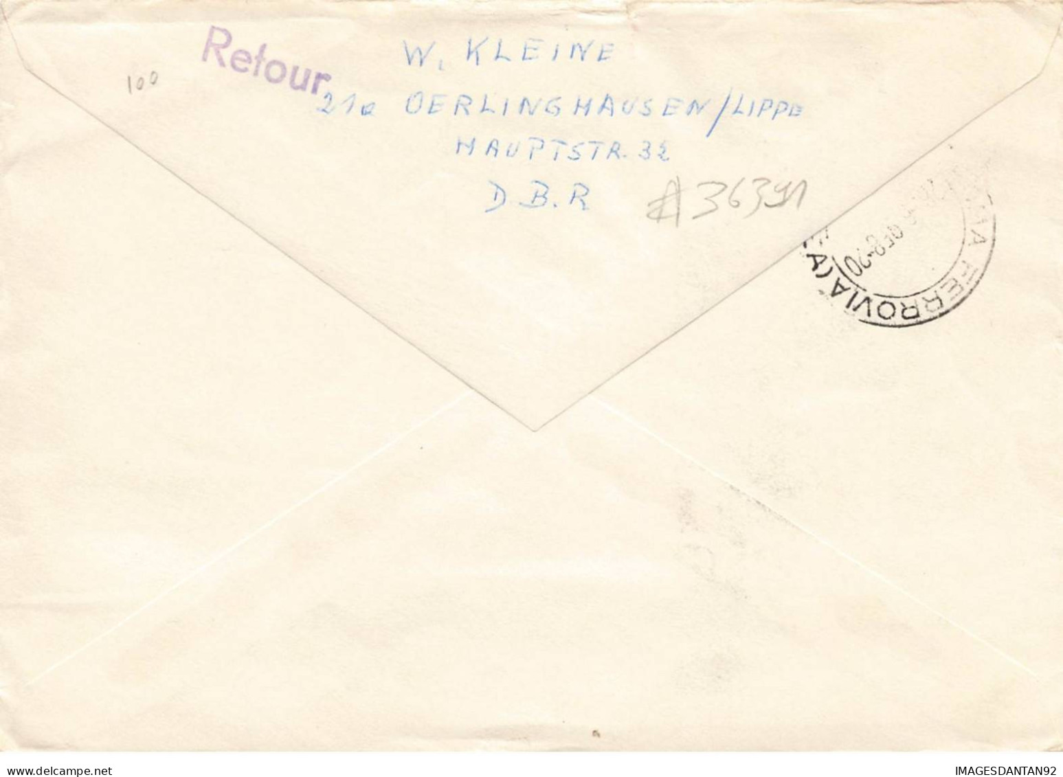 AUTRICHE #36391 MIT FLUGPOST PAR AVION AUSTRIAN AIRLINES WIEN ROM ROME 1958 - Unused Stamps