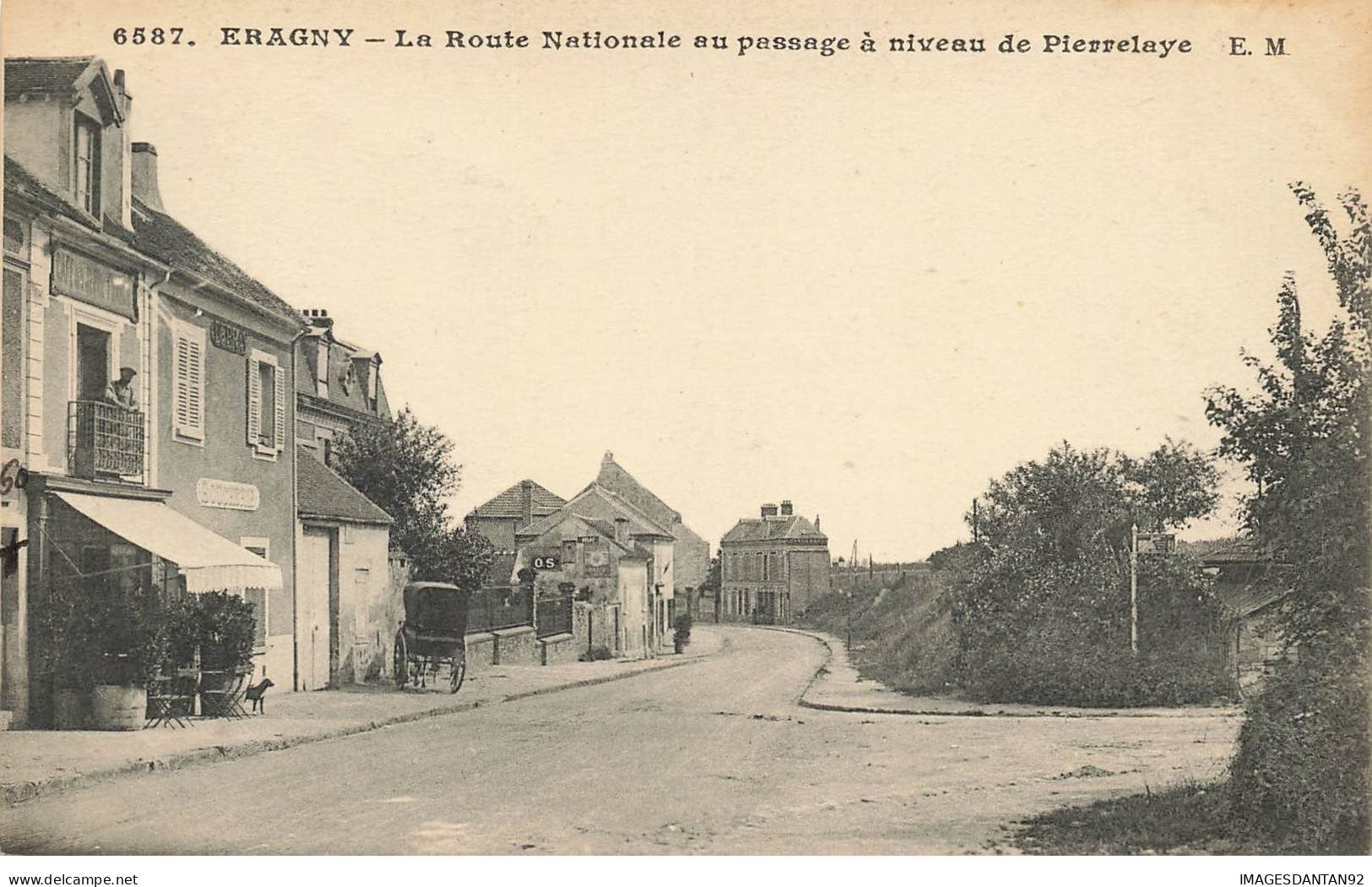 95 ERAGNY #AS30123 LA ROUTE NATIONALE AU PASSAGE A NIVEAU DE PIERRELAYE - Eragny