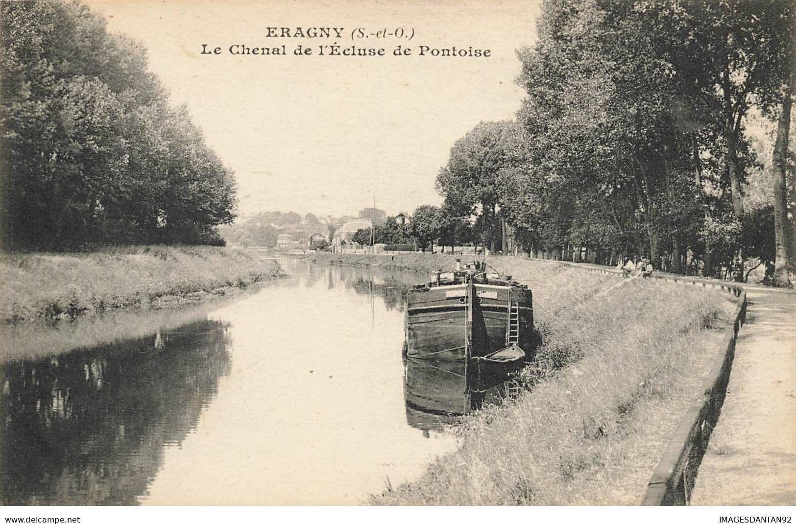 95 ERAGNY #AS30122 LE CHENAL DE L ECLUSE DE PONTOISE - Eragny