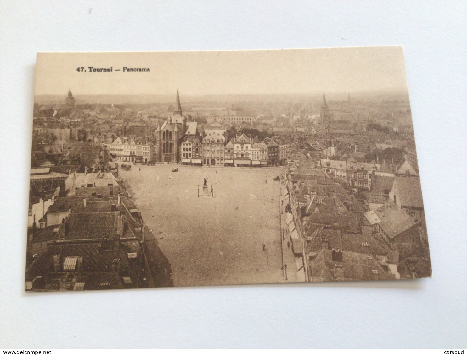 Carte Postale Ancienne. Tournai Panorama - Tournai