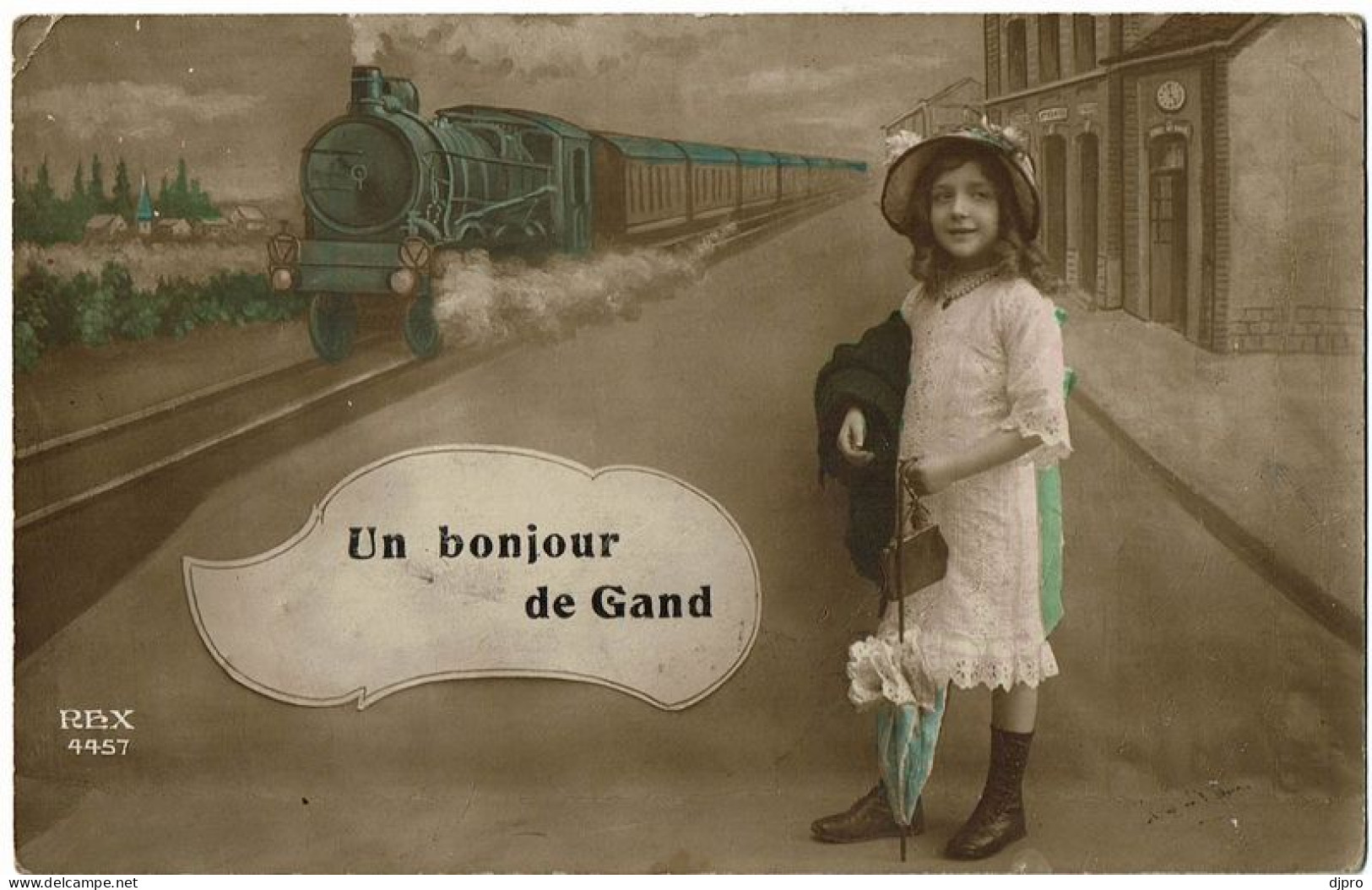 Child / Kind /enfant  Un Bonjour Du Gand  REX4457 - Abbildungen