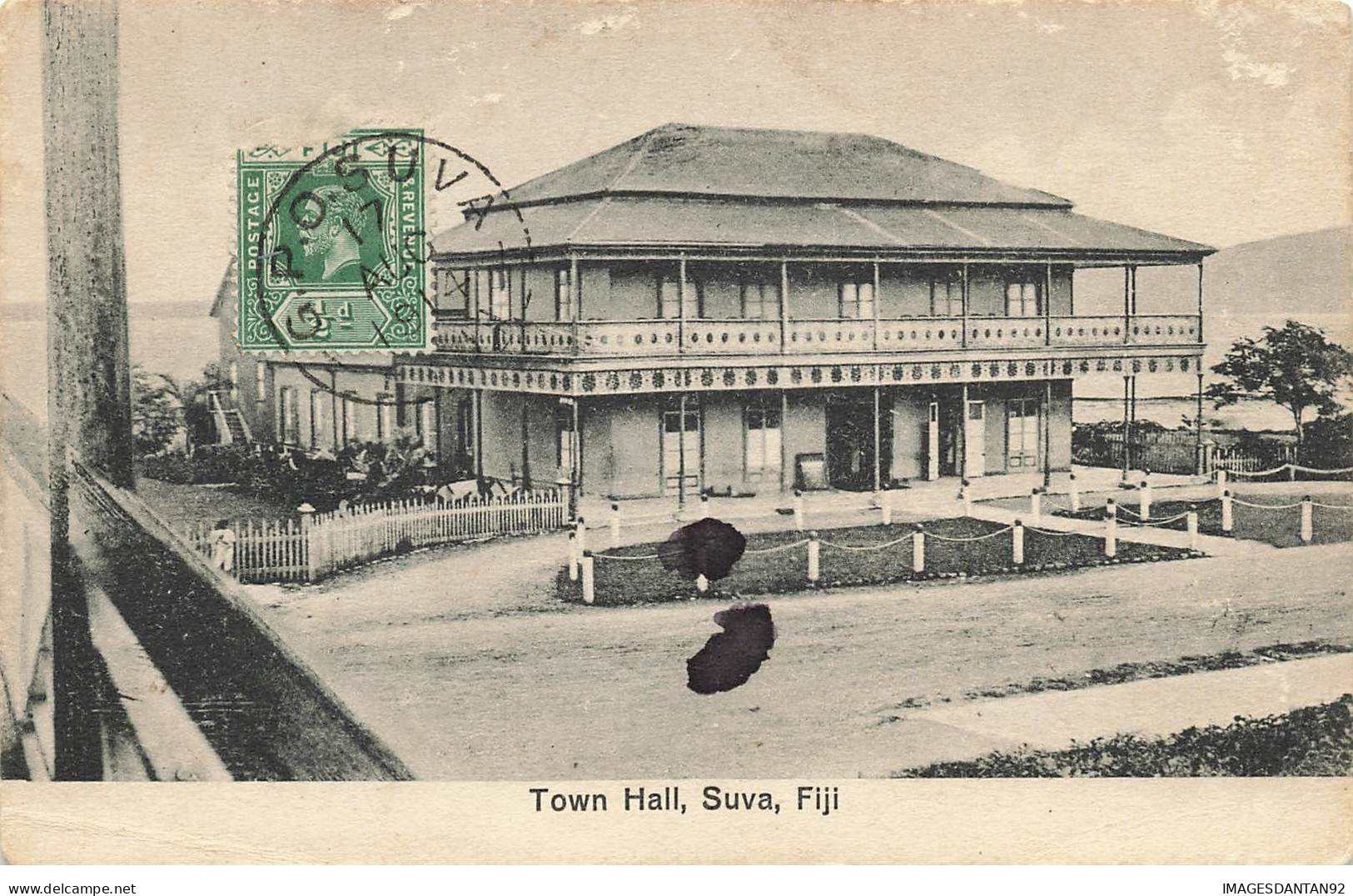 ILES FIDJI #32580 TOWN HALL SUVA FIJI ISLAND - Fidji