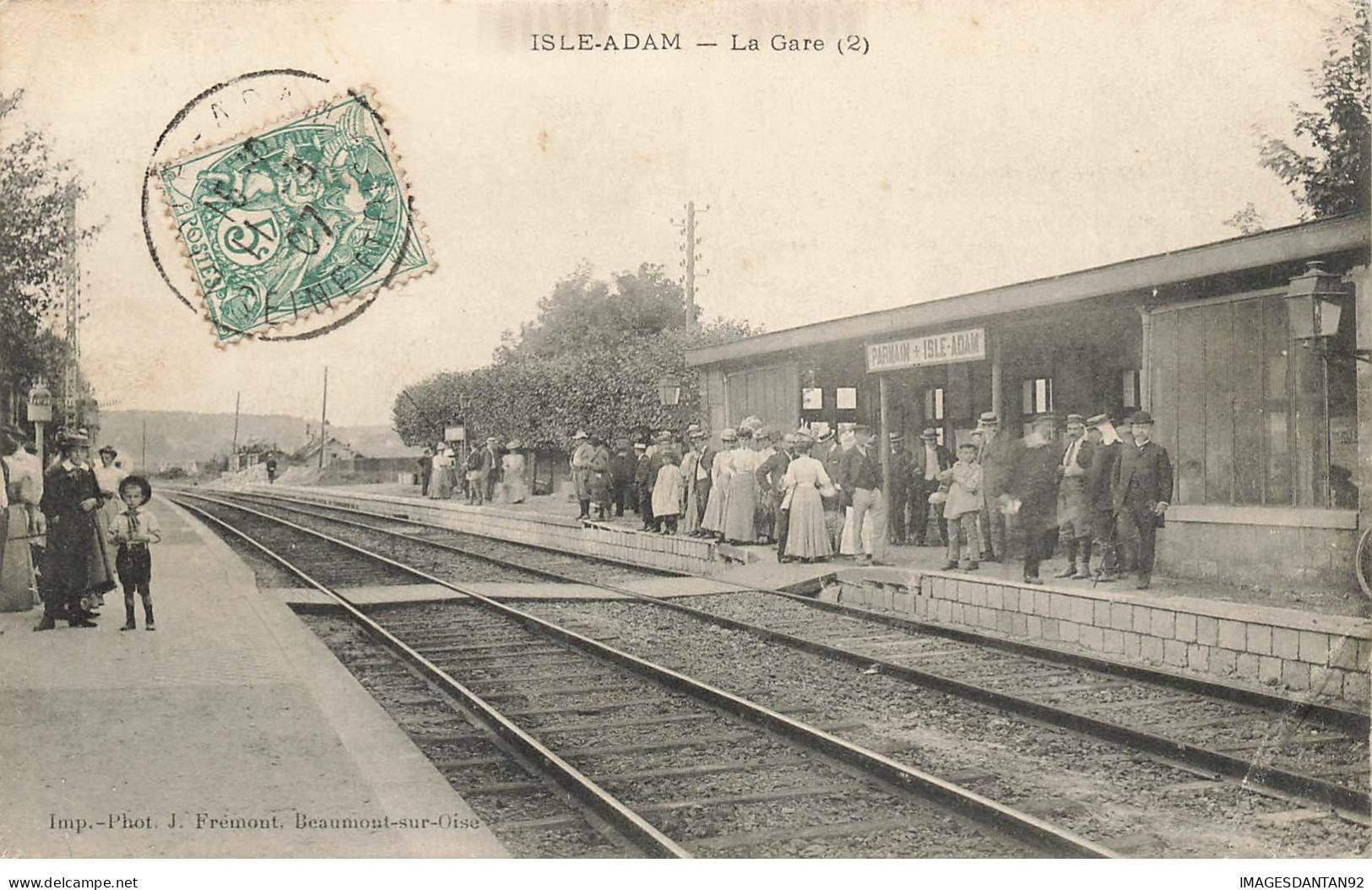 95 L ISLE ADAM  #AS29912 LA GARE - L'Isle Adam