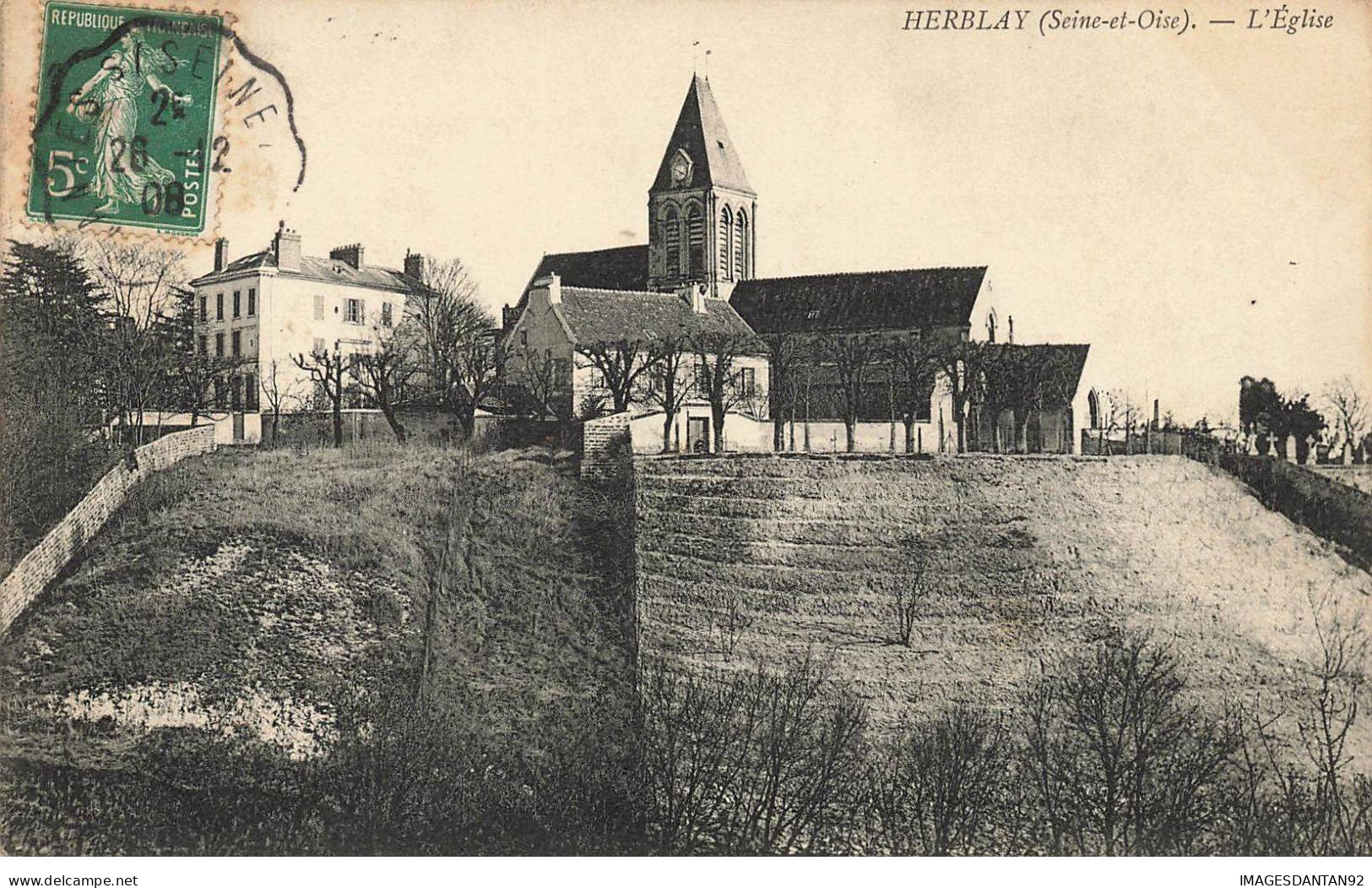 95 HERBLAY #AS29893 L EGLISE - Herblay