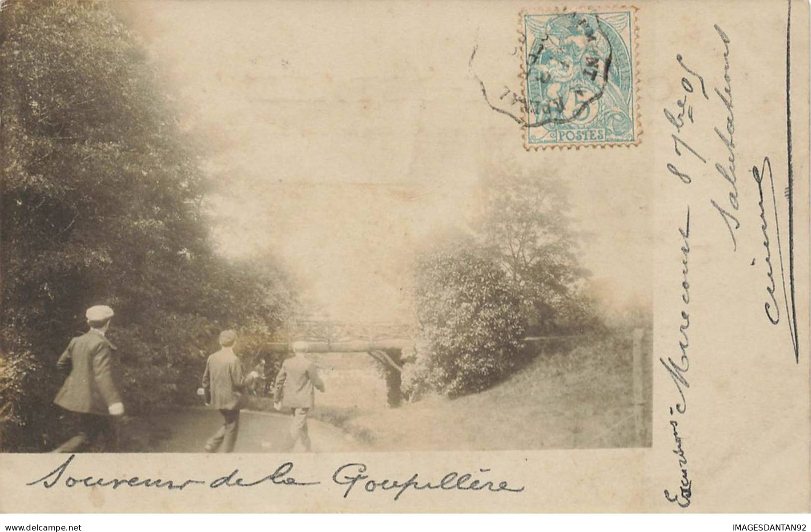 88 MIRECOURT #32057 SOUVENIR DE LA GOUPILLERE CARTE PHOTO - Mirecourt