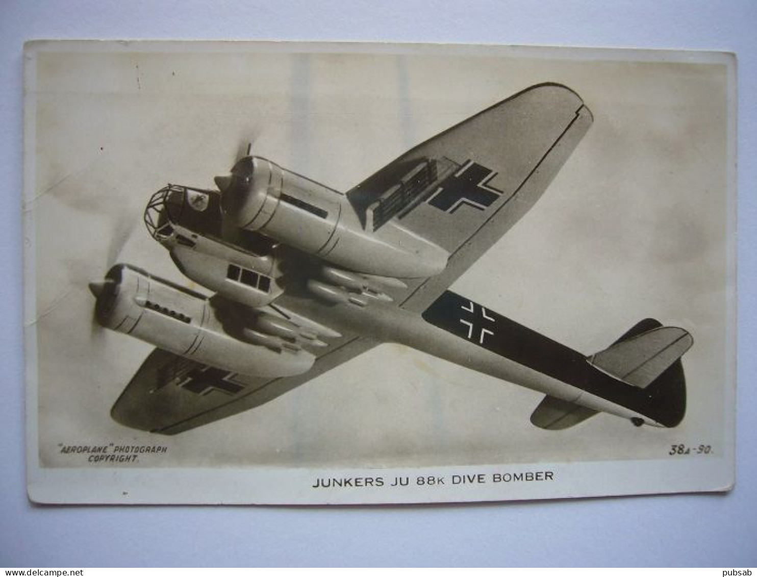 Avion / Airplane / LUFTWAFFE / Junkers JU 88K / Dive Bomber - 1946-....: Era Moderna