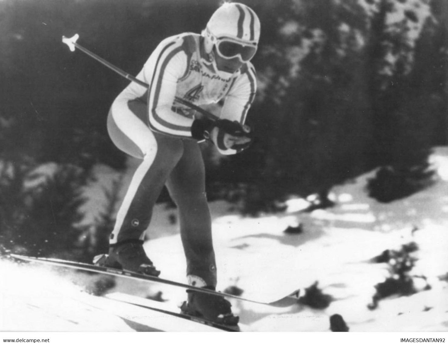 73 COURCHEVEL SKI ALPIN #PP1128 CHAMPIONNAT DE FRANCE PATRICE PELLAT FINET VAINQUEUR - Sonstige & Ohne Zuordnung