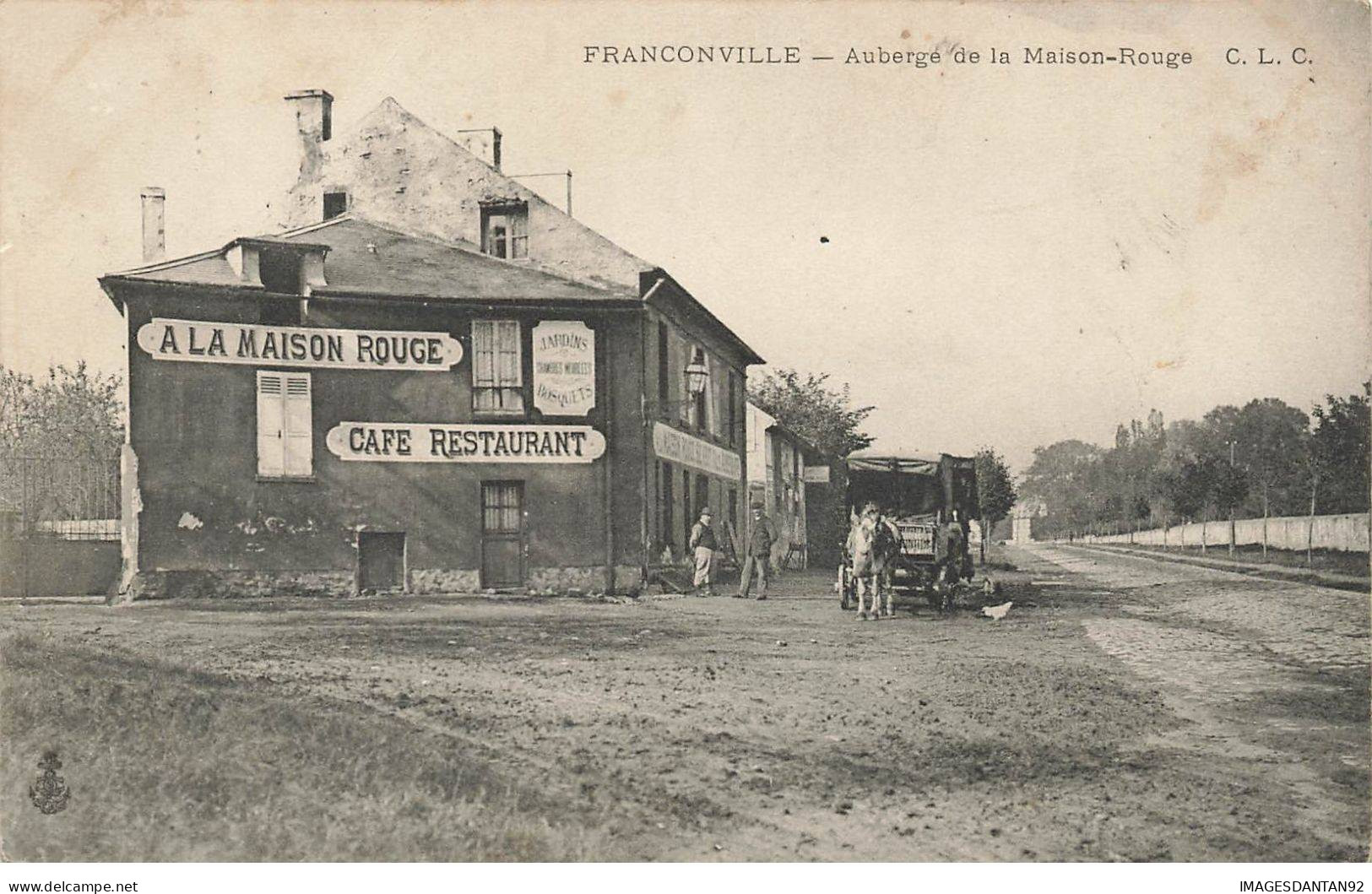 95 FRANCONVILLE #AS29878 AUBERGE DE LA MAISON ROUGE - Franconville