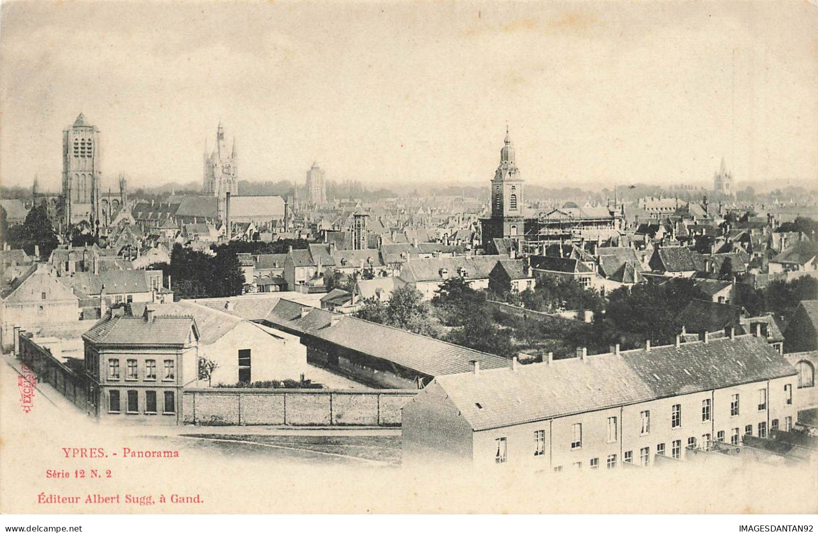 BELGIQUE #MK35818 YPRES PANORAMA - Ieper