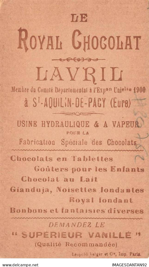 CHROMO #CL30762 ROYAL CHOCOLAT CHRISTIAN IX ROI DE DANEMARK LEOPOLD VERGER PARIS - Other & Unclassified