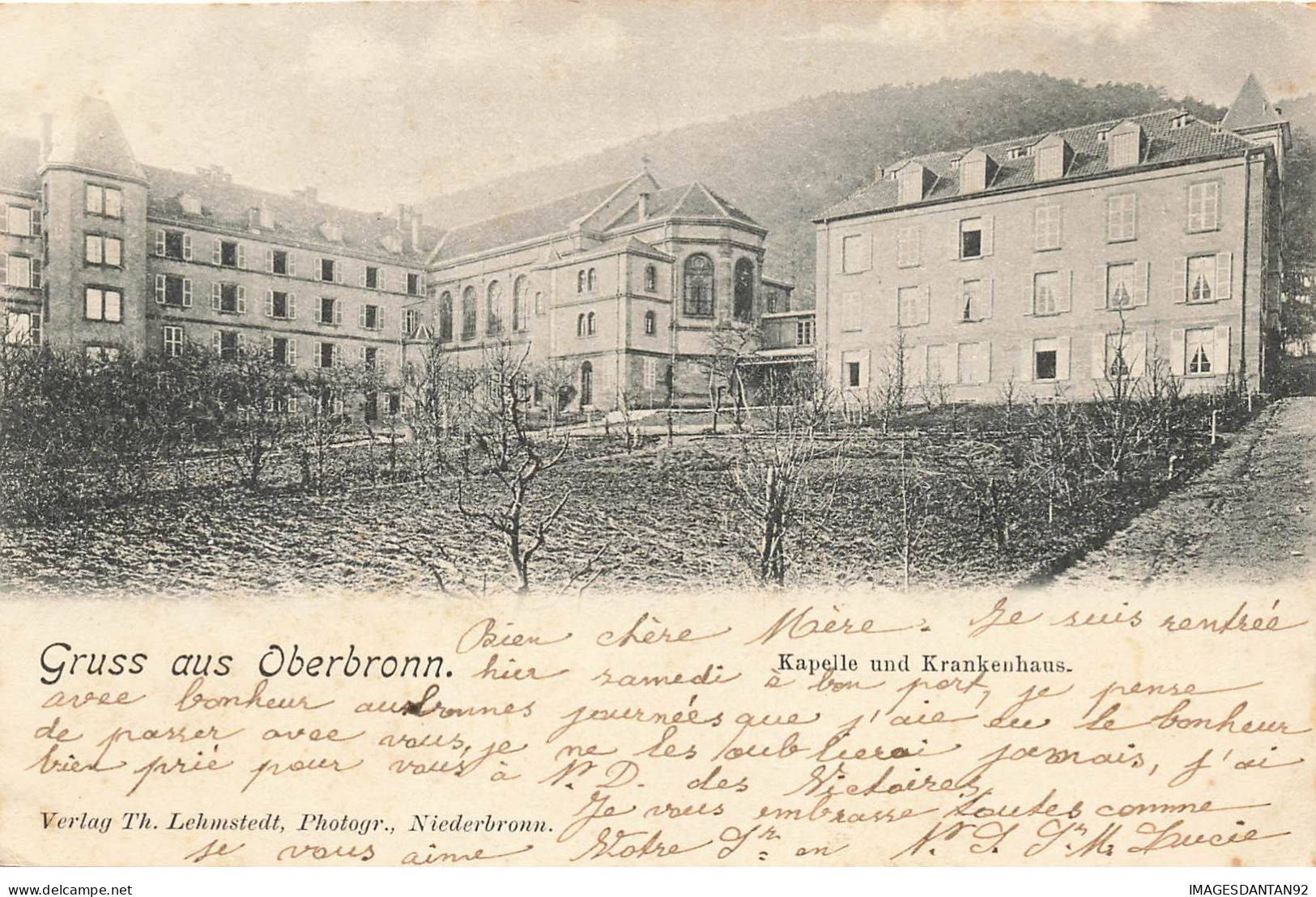 67 OBERBRONN #MK32938 GRUSS AUS CHAPELLE ET HOPITAL - Otros & Sin Clasificación