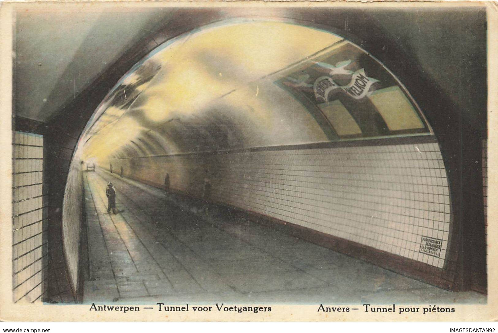 BELGIQUE #MK35633 ANVERS TUNNEL POUR PIETONS - Autres & Non Classés