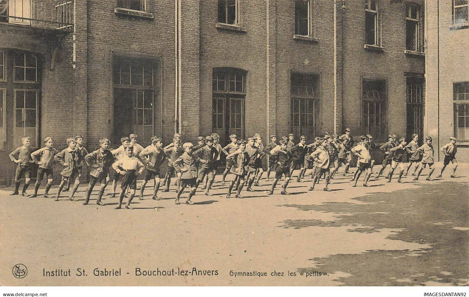 BELGIQUE #MK35628 BOUCHOUT LEZ ANVERS INSTITUT ST GABRIEL GYMNASTIQUE CHEZ LES PETITS - Boechout