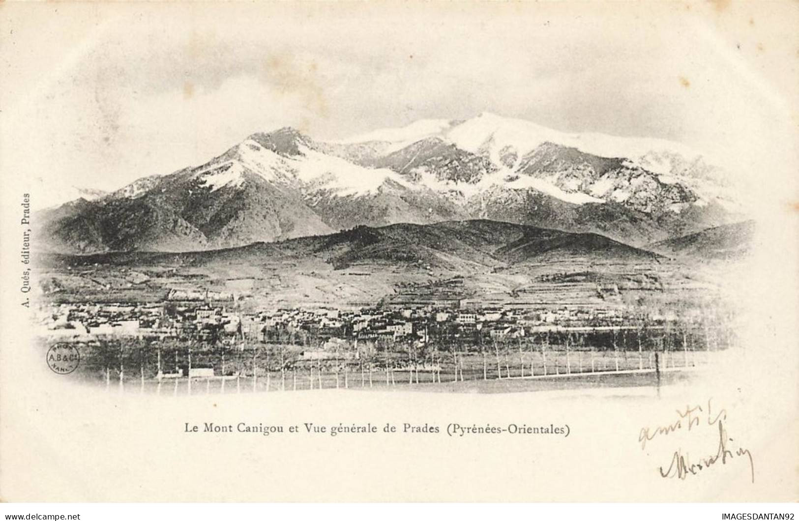 66 PRADES #MK32929 LE MONT CANIGOU ET VUE GENERALE DE PRADES - Prades