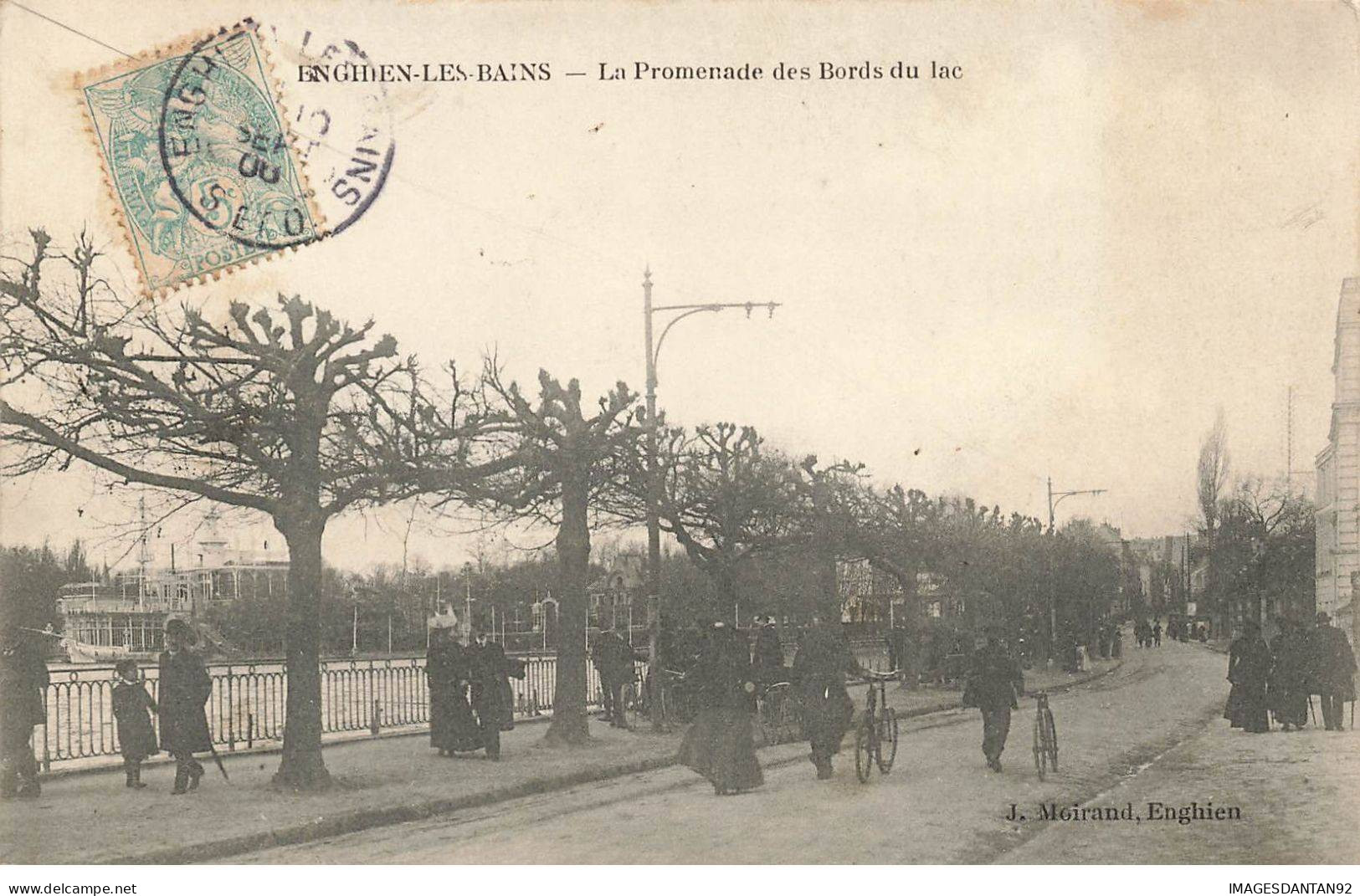 95 ENGHIEN LES BAINS #AS29826 LA PROMENADE DES BORDS DU LAC - Enghien Les Bains