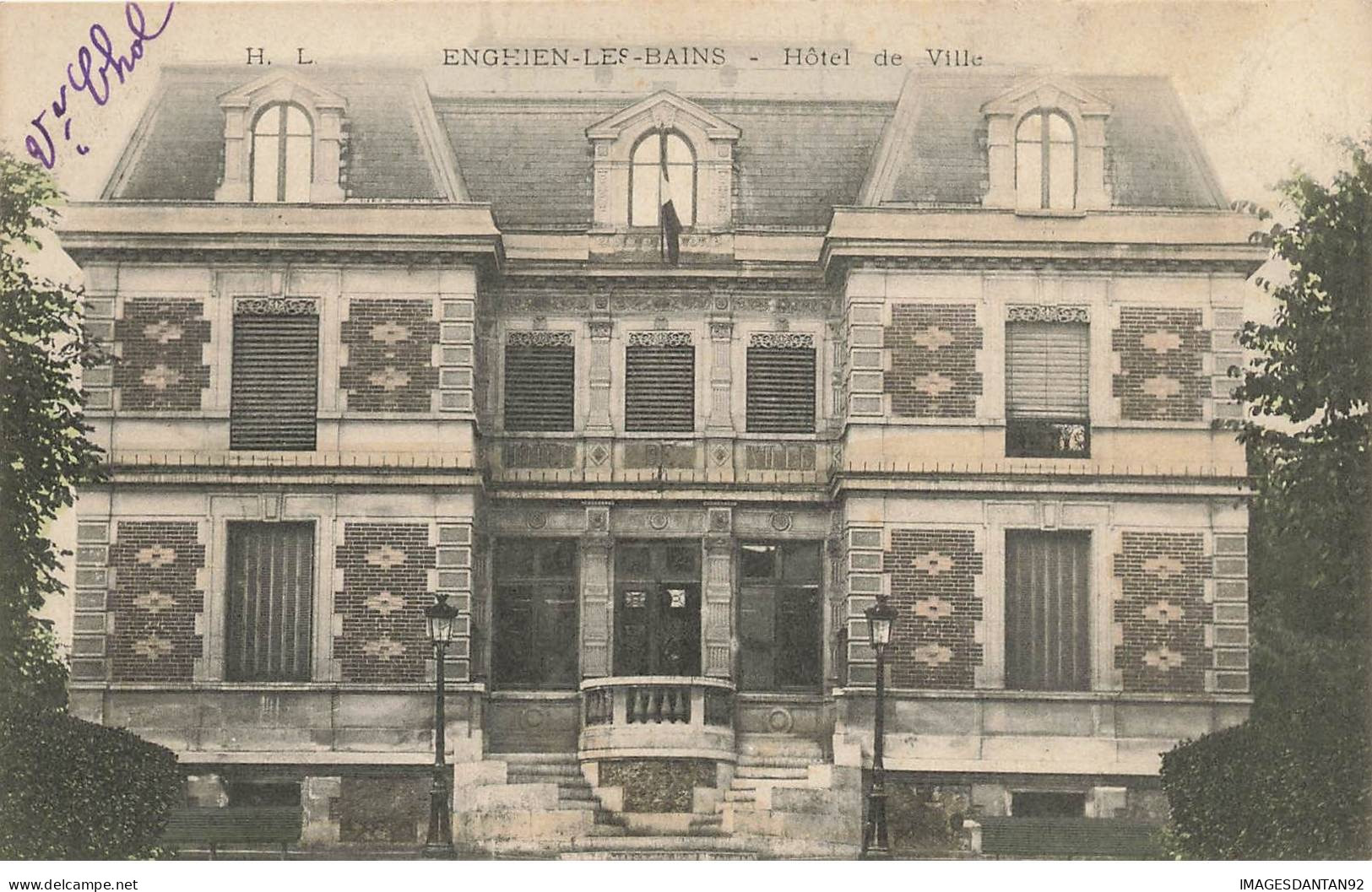 95 ENGHIEN LES BAINS #AS29824 HOTEL DE VILLE - Enghien Les Bains