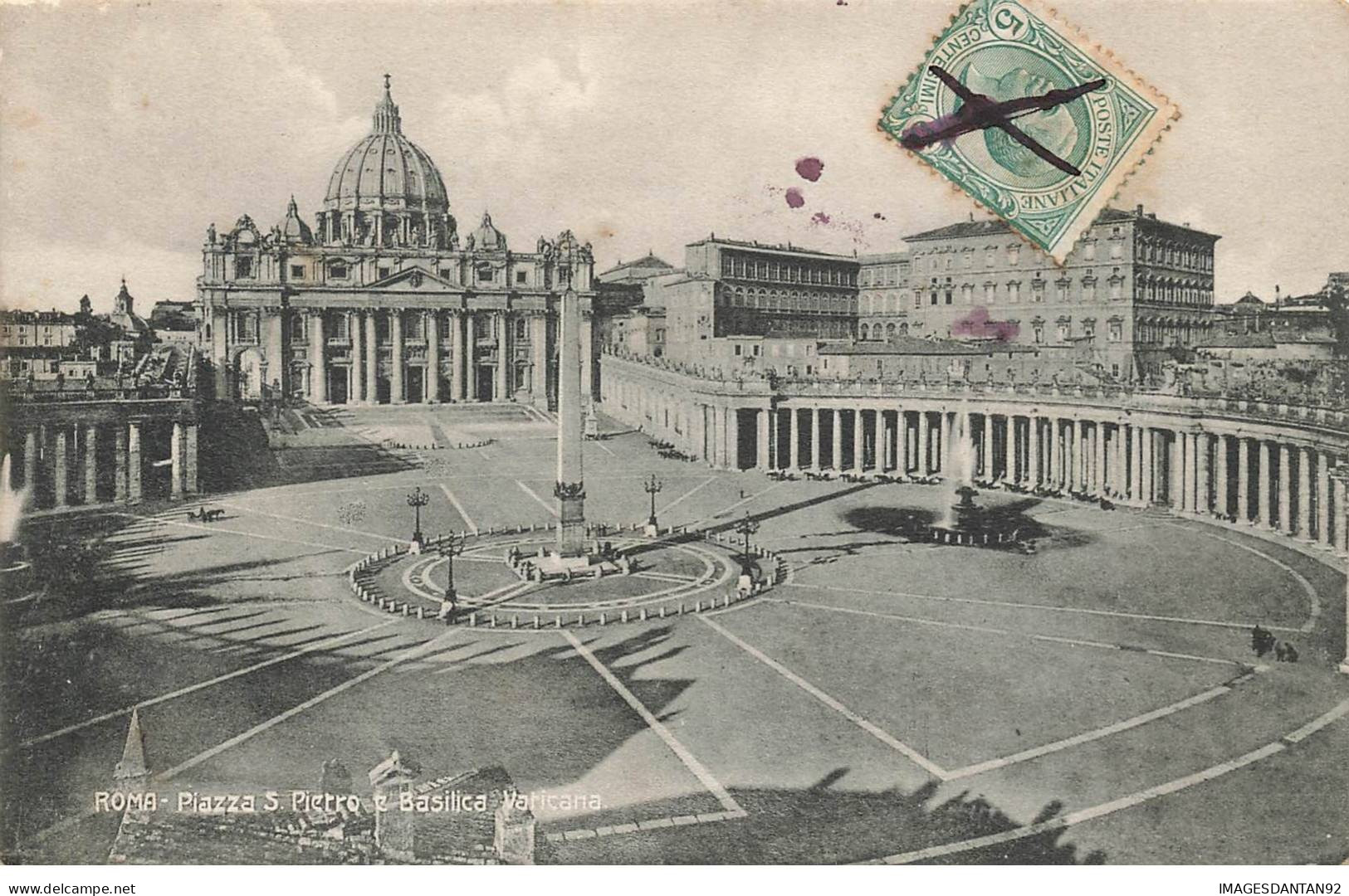 ITALIE LAZIO #CL29235 ROMA ROME PIAZZA S. PIETRO BASILICA VATICANA - San Pietro