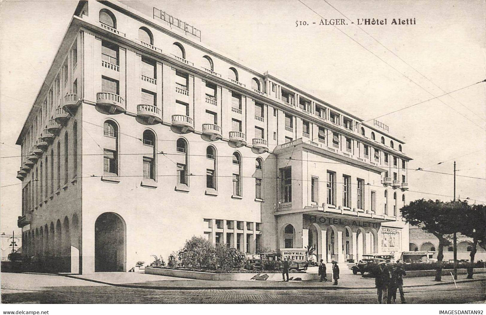 ALGERIE #32237 ALGER HOTEL ALETTI - Algerien