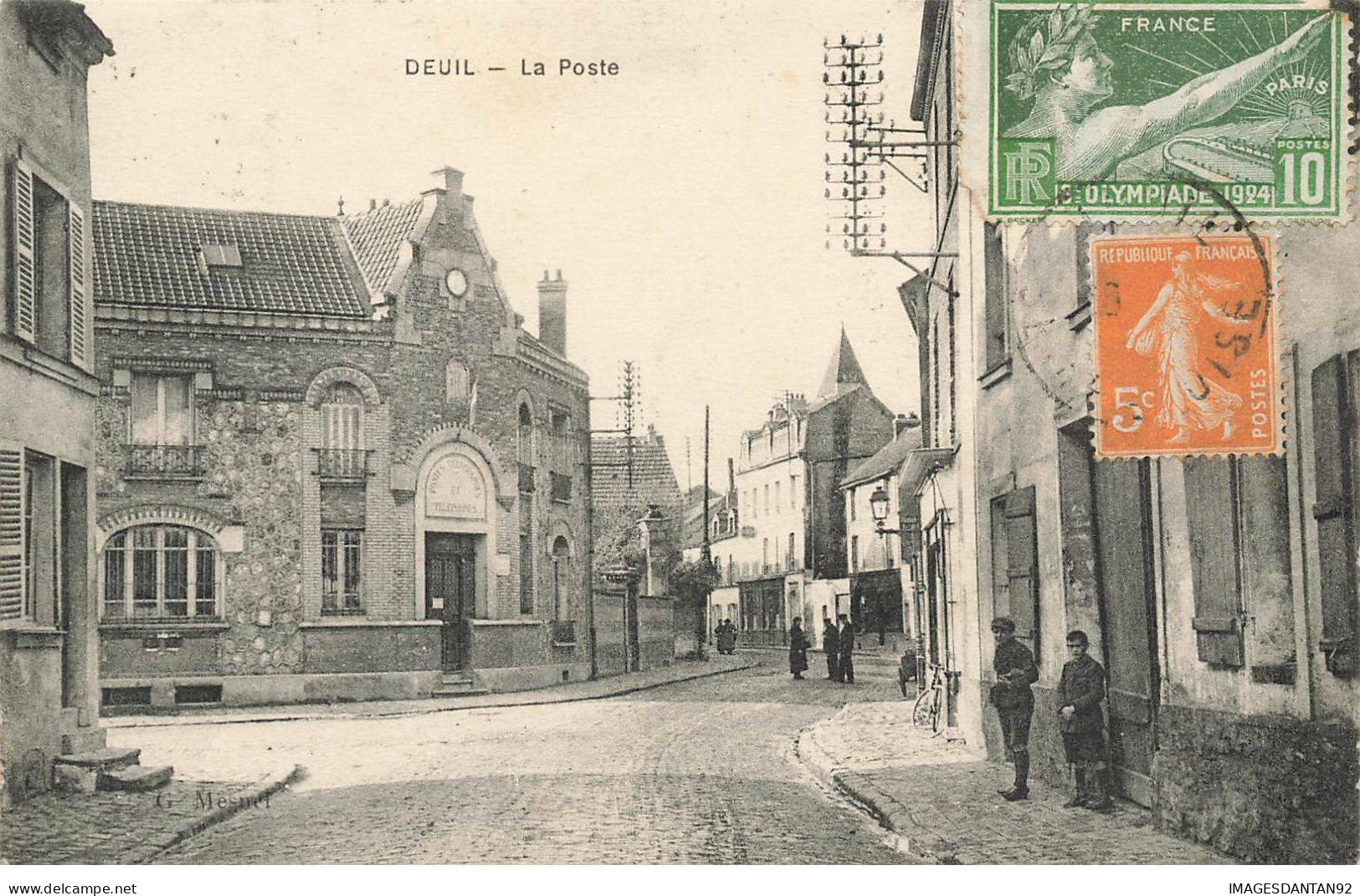95 DEUIL #AS29797 LA POSTE - Deuil La Barre
