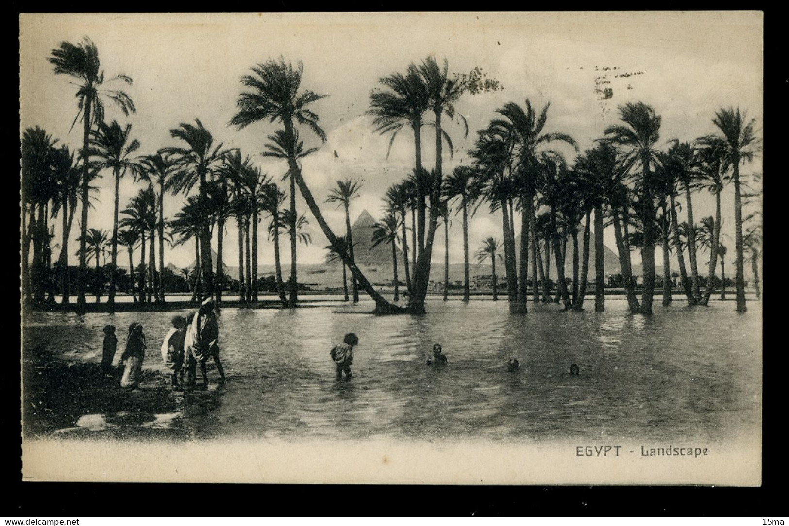 EGYPT Landscape 1936 Scortzio - Andere & Zonder Classificatie