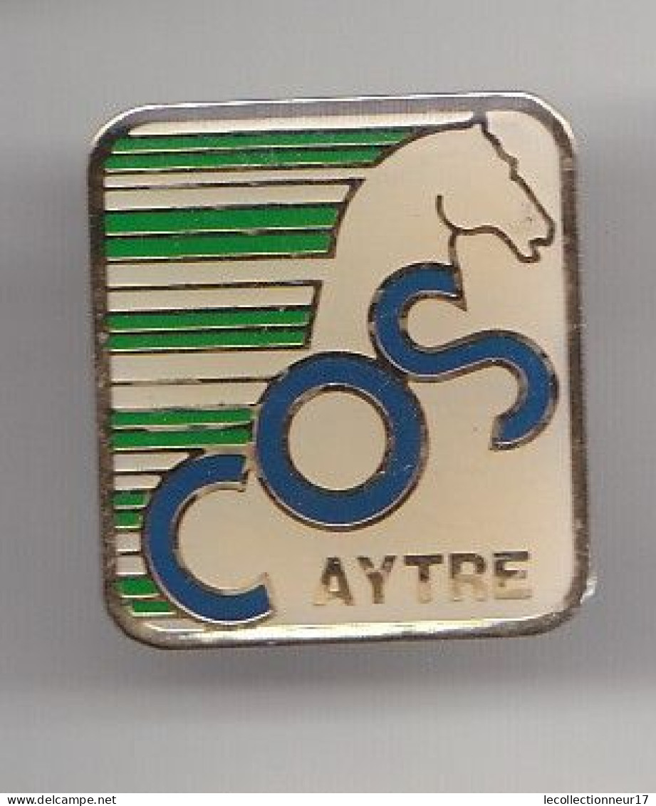 Pin's COS Aytré En Charente Maritime Dpt 17 Cheval  Réf 6428 - Städte