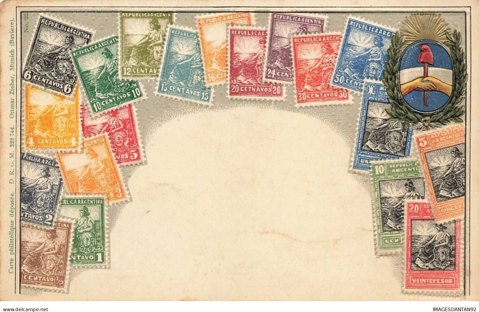 TIMBRES REPRESENTATIONS #MK33325 PHILATELIQUE ARGENTINE ARGENTINA BLASON ARMOIRIE - Argentina