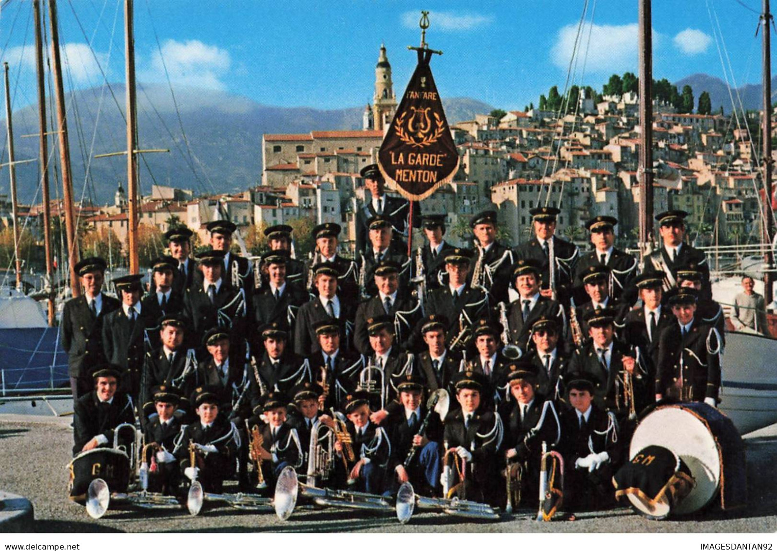 06 MENTON #MK33003 ORCHESTRE DE LA GARDE DE MENTON - Menton