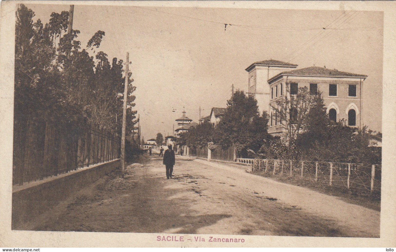 Fiuli Venezia Giulia  -  Pordenone  -  Sacile  -   Via Zancanaro - F. Piccolo  -  Viagg  -  Bella Animata - Autres & Non Classés