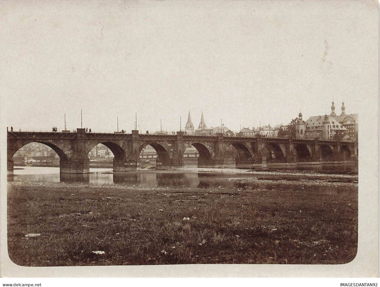 ALLEMAGNE #MK35860 BIEBRICH 12X9CM CARTE PHOTO - Wiesbaden