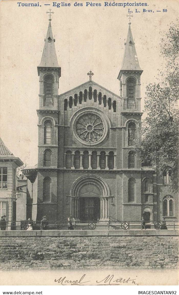 BELGIQUE #MK35675 TOURNAI EGLISE DES PERES REDEMPTORISTES - Tournai