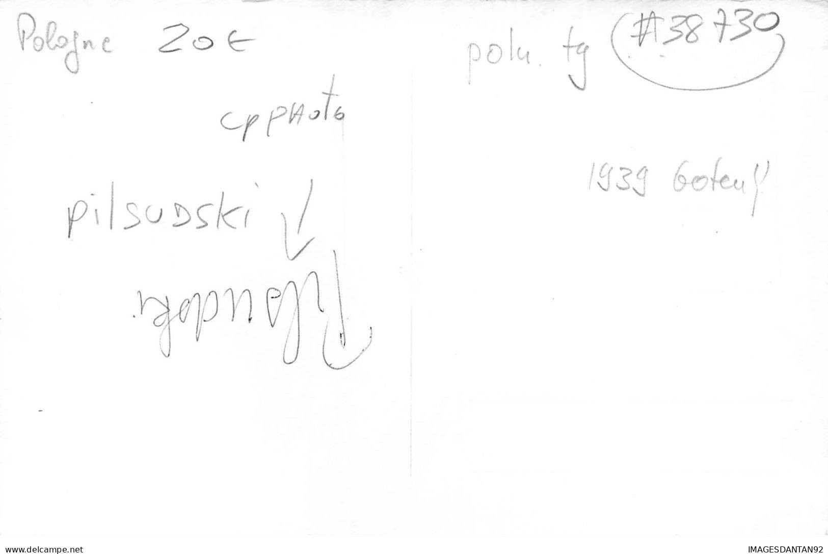 POLOGNE POLAND POLONIA #FG38730 BATEAU CATASTROPHE A LOCALISER CARTE PHOTO PILSUDSKI ??? - Pologne