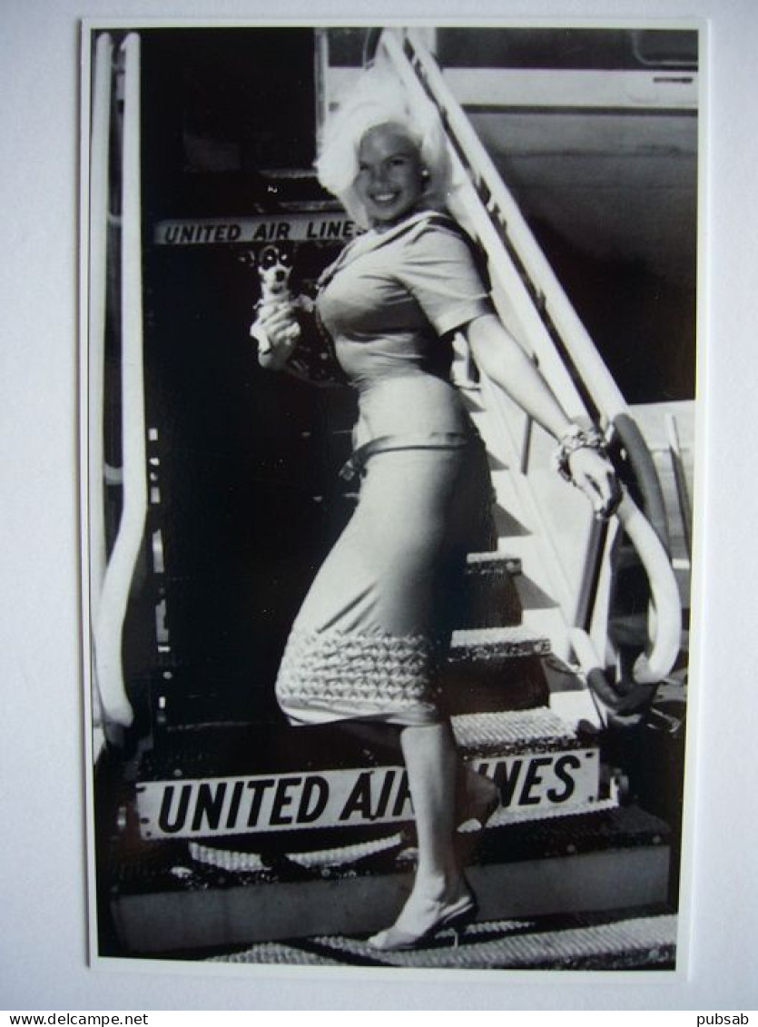 Avion / Airplane / UNITED AIRLINES / Douglas DC-7 / Jayne Mansfield - 1946-....: Modern Era