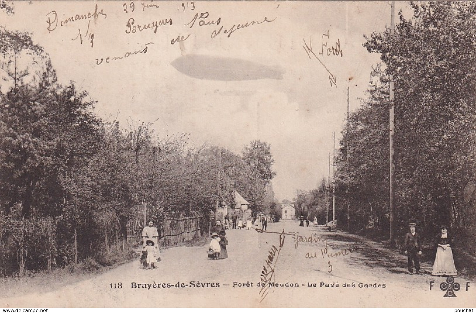 XXX Nw-(92) BRUYERES DE SEVRES - FORET DE MEUDON - LE PAVE DES GARDES - ANIMATION - Autres & Non Classés