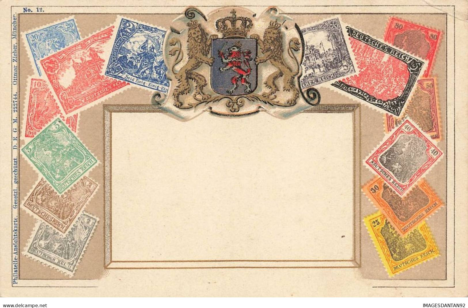 TIMBRES REPRESENTATIONS #MK33309 PHILATELIQUE ALLEMAGNE DEUTSCH GERMANY BLASON - Other & Unclassified