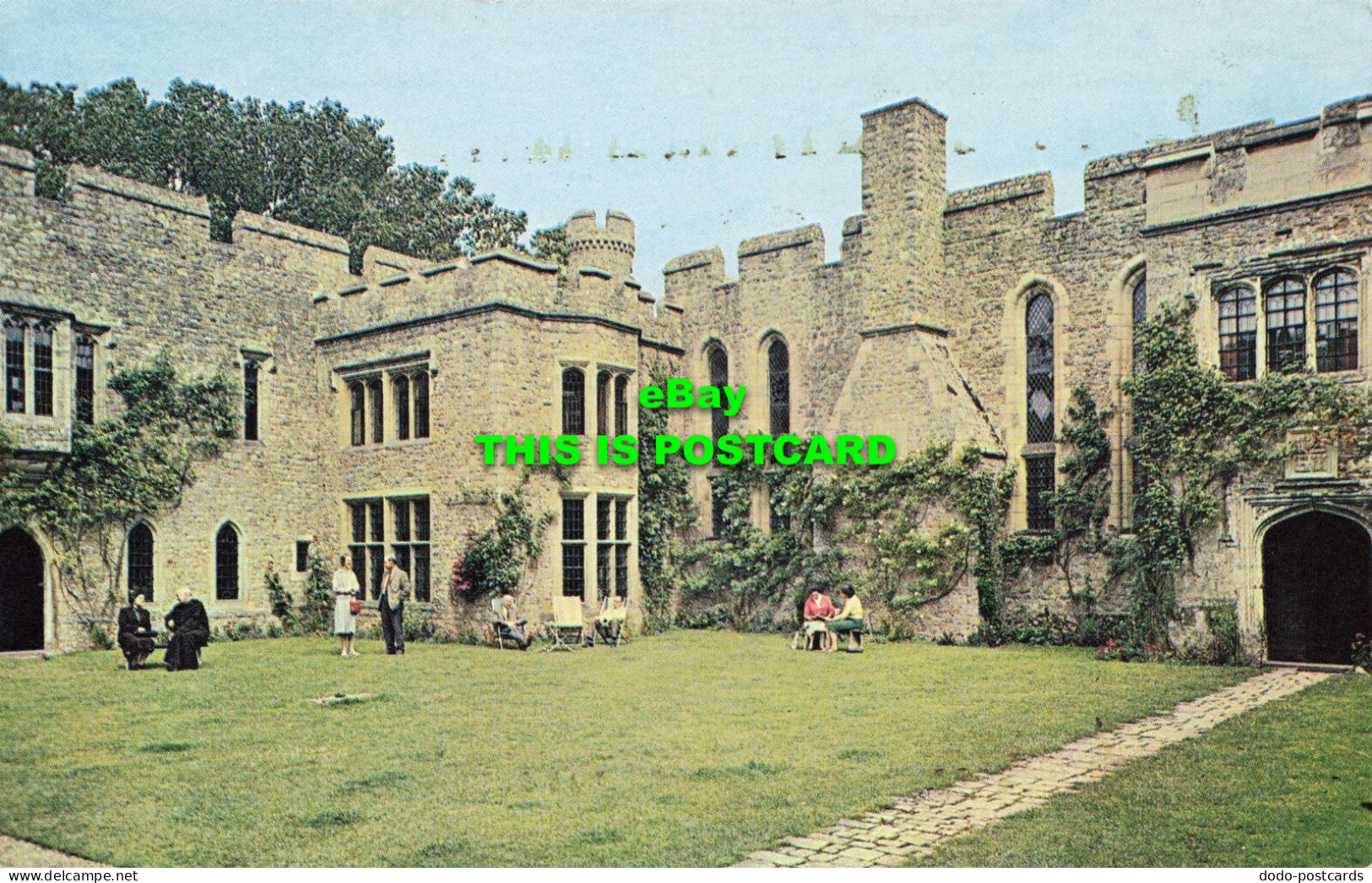 R572406 Wb 169. Courtyard. Allington Castle. Maidstone. C. G. Williams. Ronald W - World