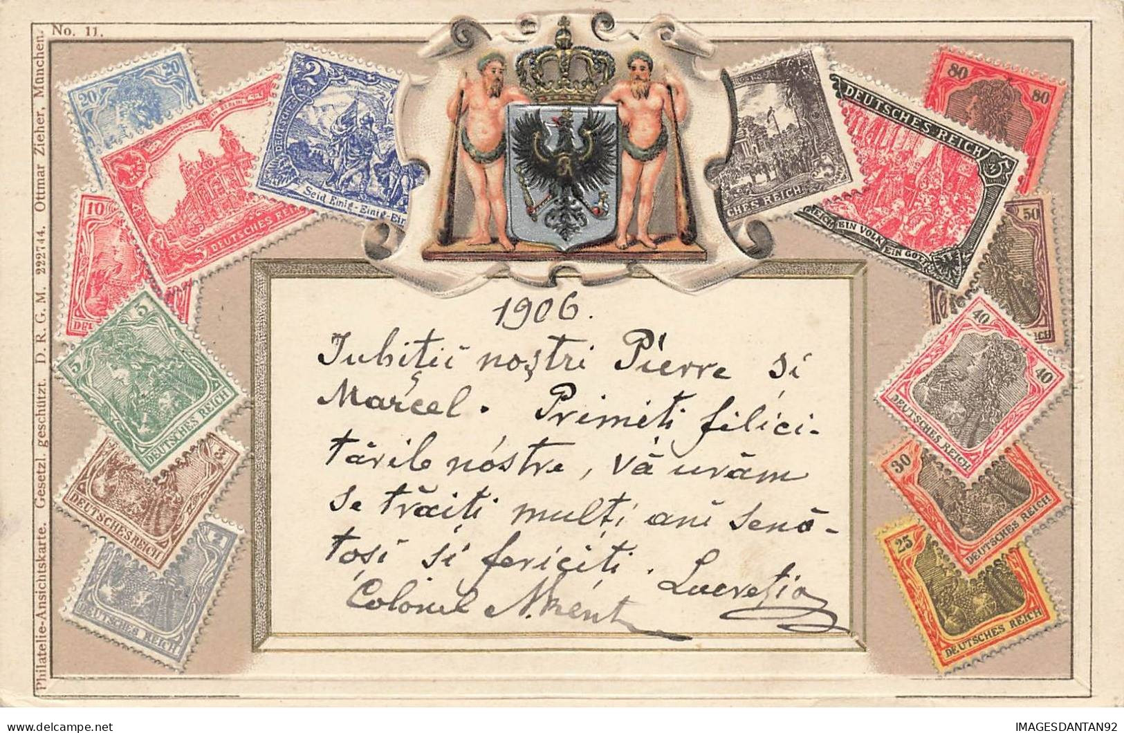 TIMBRES REPRESENTATIONS #MK33308 PHILATELIQUE ALLEMAGNE DEUTSCH GERMANY ARMOIRIE BLASON - Otros & Sin Clasificación