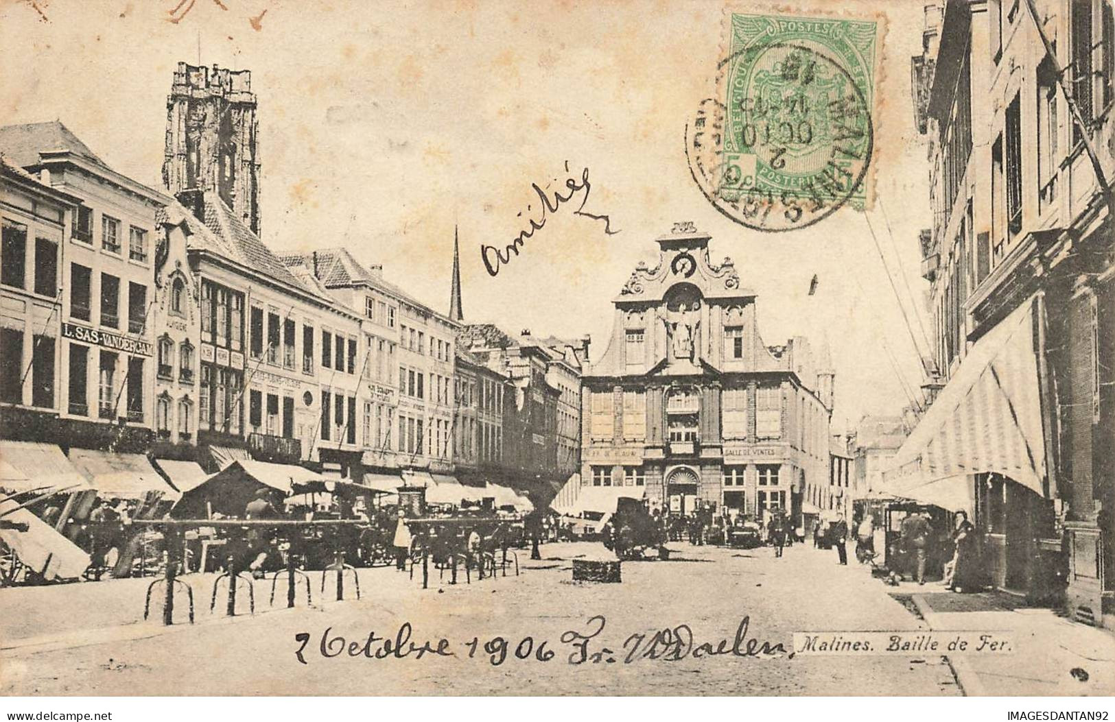 BELGIQUE #MK35651 MALINES BAILLE DE FER - Malines