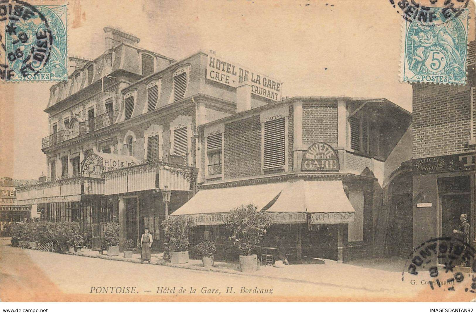 95 PONTOISE #AS30031 HOTEL DE LA GARE H BORDEAUX - Cergy Pontoise