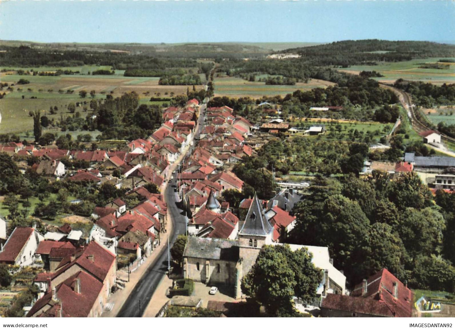 52 PRAUTHOY #MK33804 VUE AERIENNE - Prauthoy