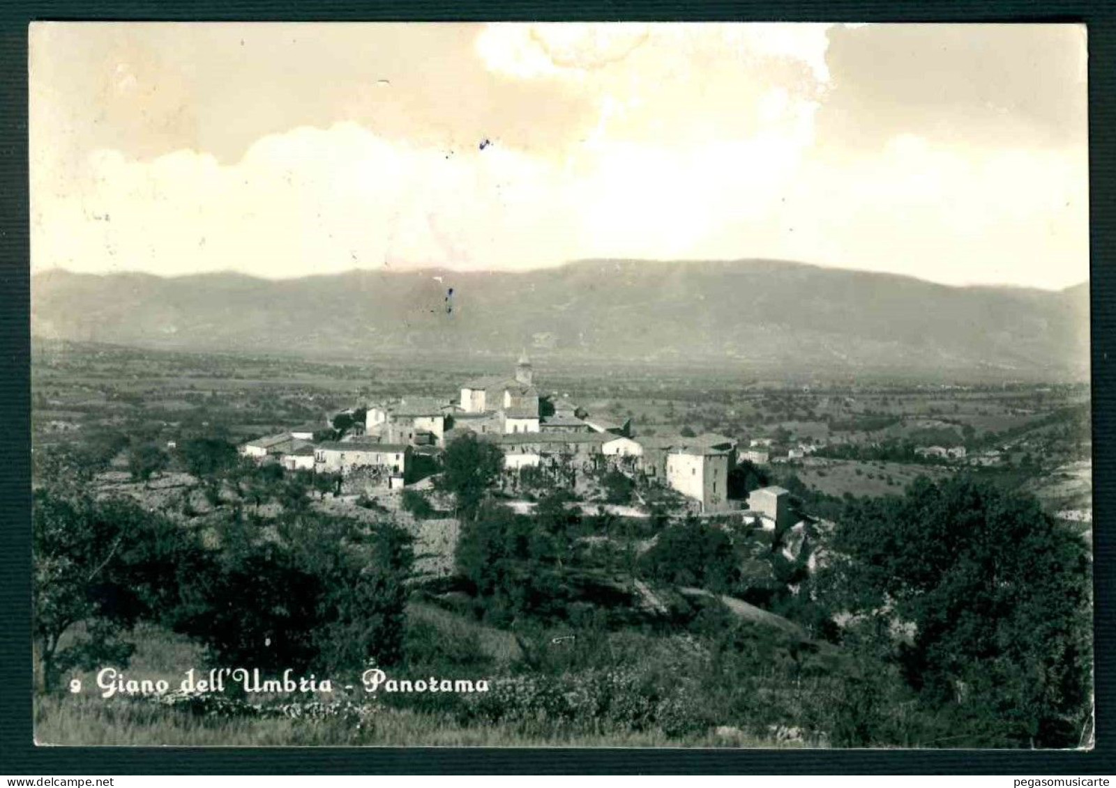 BF144 GIANO DELL' UMBRIA - PANORAMA - PERUGIA -1965 - Other & Unclassified