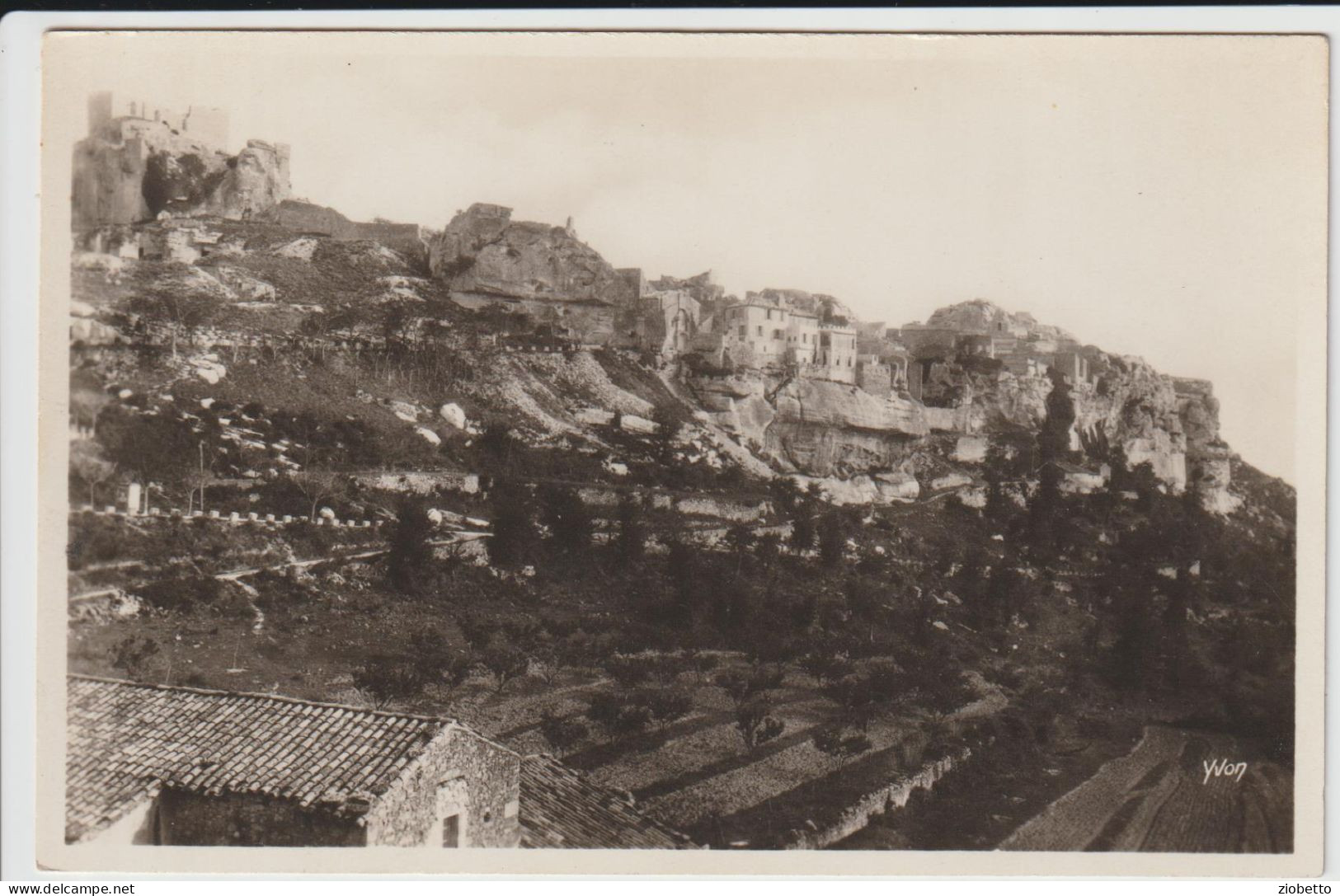 CARTOLINA DI Les Baux-de-Provence - Alpes De Haute Provence - FORMATO PICCOLO - Otros & Sin Clasificación