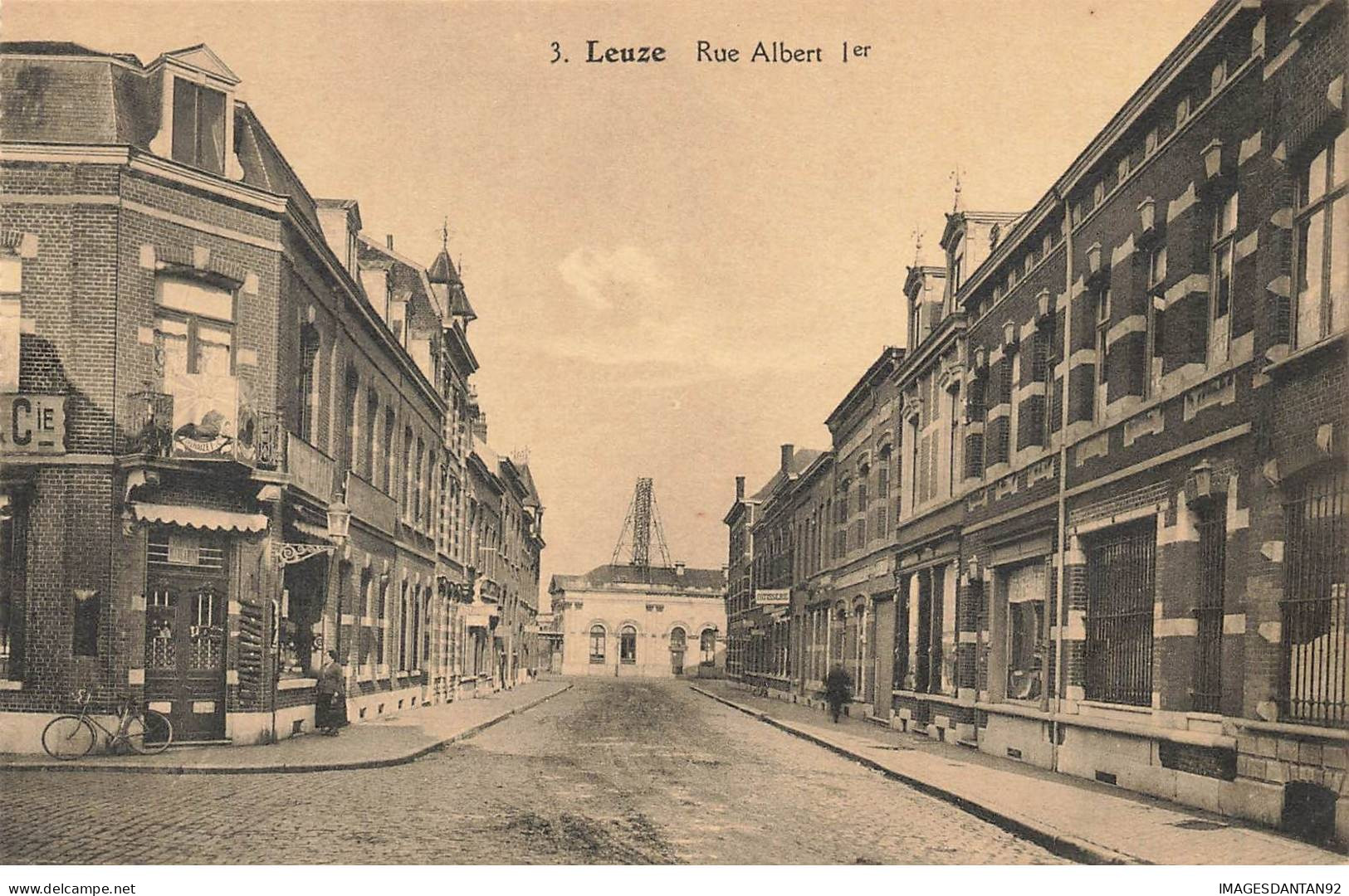 BELGIQUE #MK35741 LEUZE RUE ALBERT 1ER - Leuze-en-Hainaut