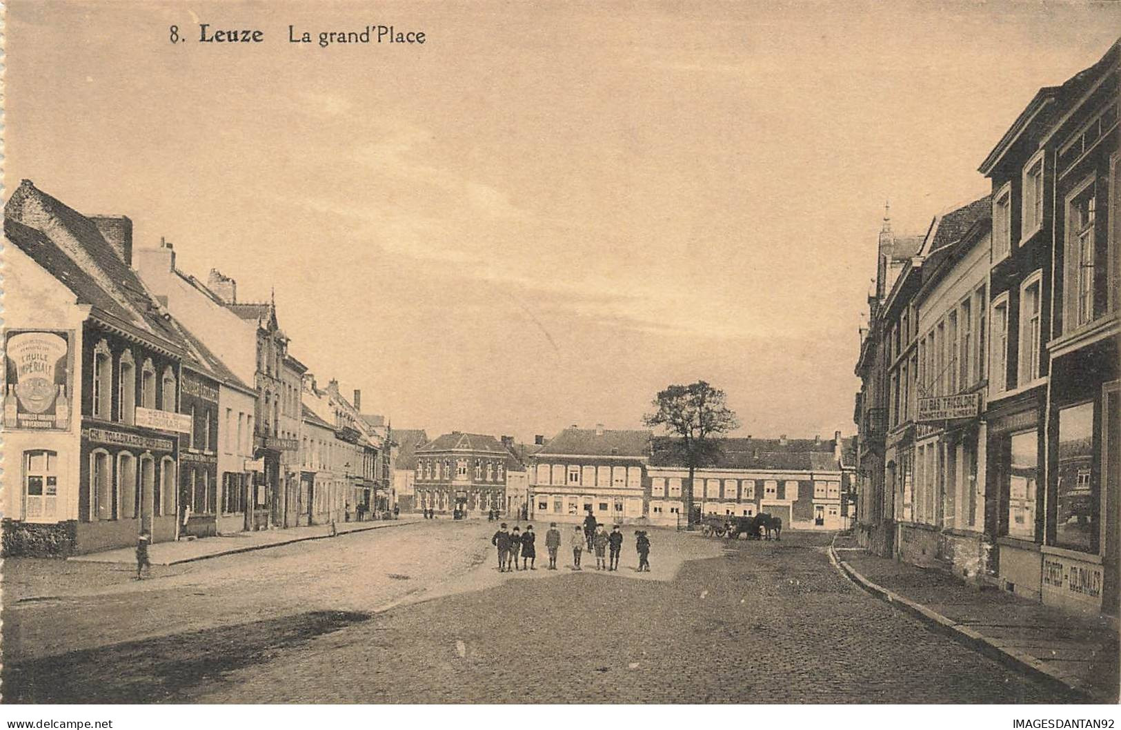 BELGIQUE #MK35740 LEUZE LA GRAND PLACE - Leuze-en-Hainaut