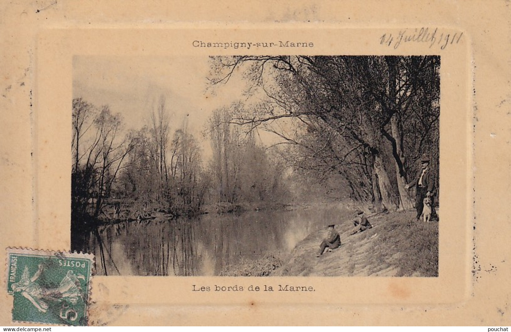 XXX Nw-(94) CHAMPIGNY SUR MARNE - LES BORDS DE LA MARNE - ANIMATION SUR LA BERGE - Champigny Sur Marne