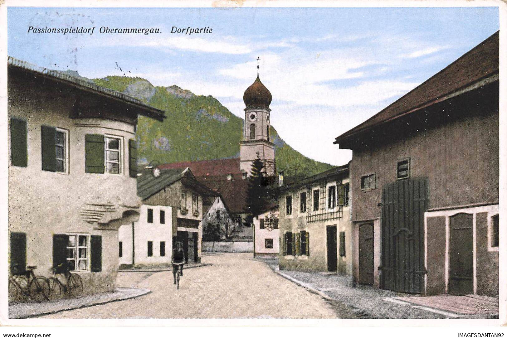 ALLEMAGNE #MK39400 PASSIONSSPIELDORF OBERAMMERGAU DORFPARTIE VELO - Oberammergau
