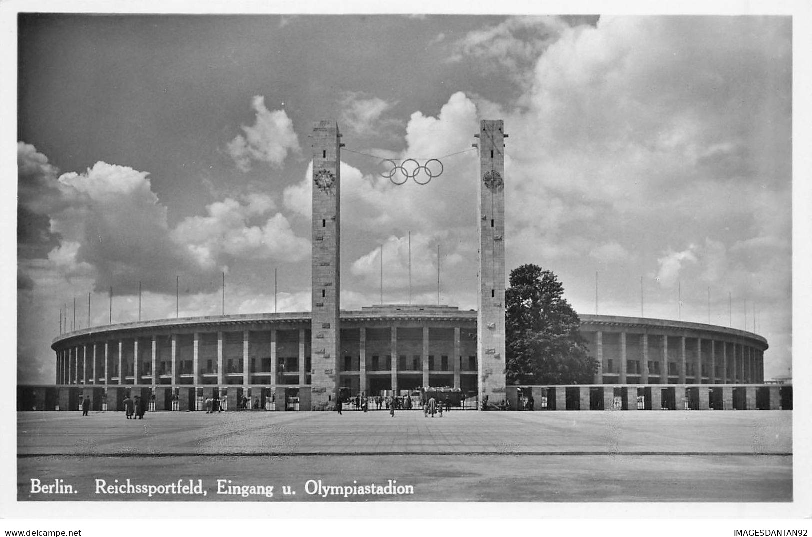 ALLEMAGNE #MK35919 BERLIN REICHSSPORTFELD EINGANG U OLYMPIASTADION JEUX OLYMPIQUES - Sonstige & Ohne Zuordnung