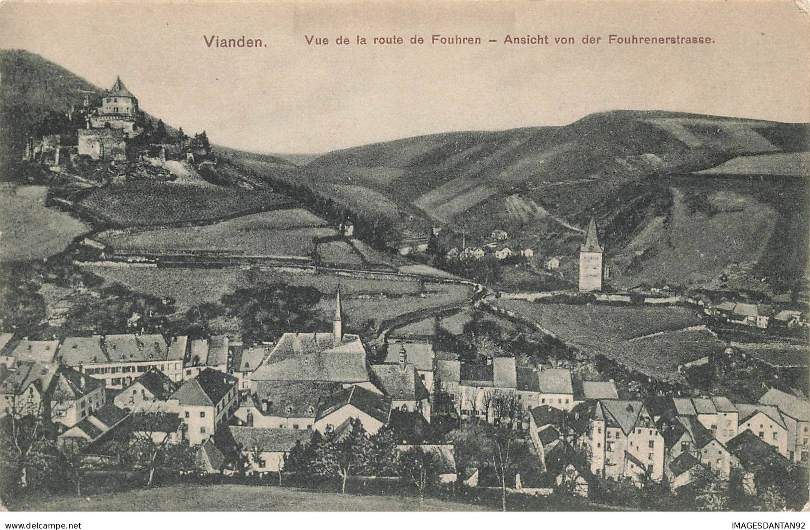 LUXEMBOURG #AS31410 VUE DE LA ROUTE DE FOUHREN VIANDEN - Vianden